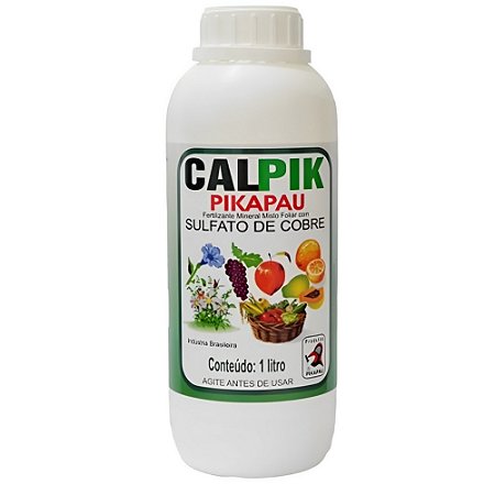 Calda Bordalesa Concentrada C/ Nutrição Calpik 1 L Faz 100 L