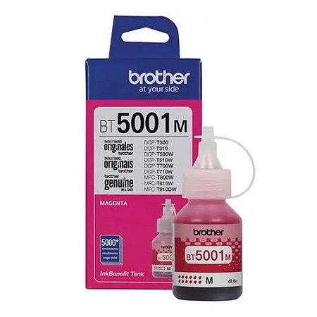 Refil Tinta Impressora Brother BT5001M Magenta Original