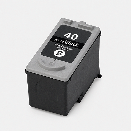 Cartucho Canon PG-40 Preto Renew Pixma MP190 MP210 MX310