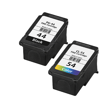 Kit Cartucho Canon PG-44 CL-54 Renew Pixma E401 E461 E481