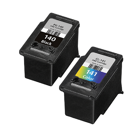 Kit Cartucho Canon PG-140 CL-141 Renew Pixma MG3110 MG3610 MX471