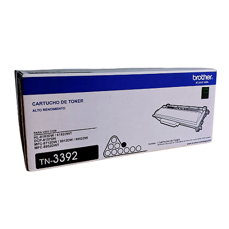 Toner Brother TN-3392S TN3392 DCP-8157DN MFC-8952DW HL-6182DW MFC-8912DW Original 12k