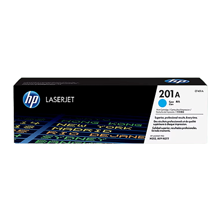 Toner HP 201A Ciano CF401A CF401AB M277DW M252DW 277DW 252DW  Original 1.4K