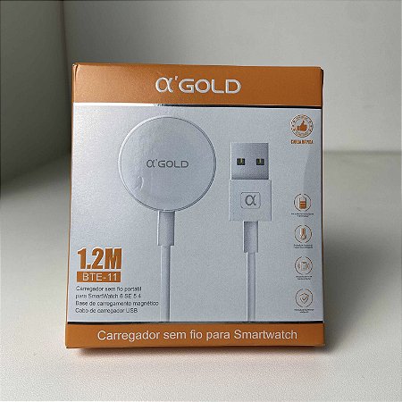 Carregador SmartWatch a'GOLD  S/fio BTE-11