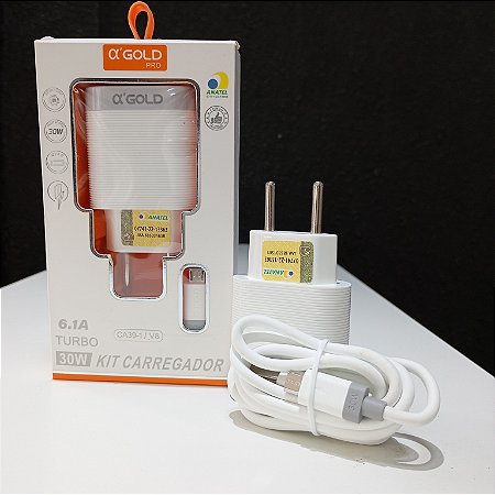 Carregador Turbo a'Gold 30W CA39-1 | V8