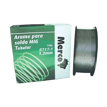 Arame De Solda Mig 1,2mm Tubular 15kg - Mercosul