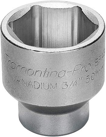 Soquete Sextavado 3/4" Curto 41mm - Tramo. Pro