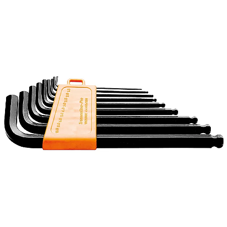 Jogo De Chave Allen Abaulada 1,5 A 10mm - Tram Pro