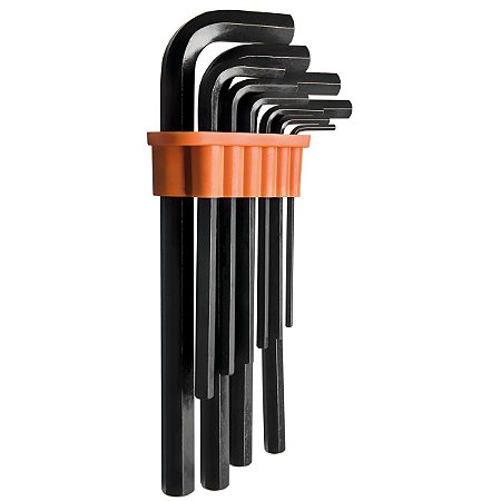 Jogo De Chave Allen Longa 1/8 A 9/16 10pc - Tramontina