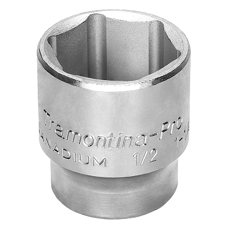 Soquete Sextavado 1/2" Curto 7/16" - Tramo. Pro