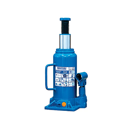 Macaco Hidraulico Garrafa Cj12 12ton - Bovenau