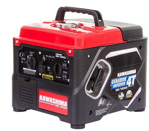 Gerador De Energia Gg1250i Inverter 220v 1,1kw - Kawashima