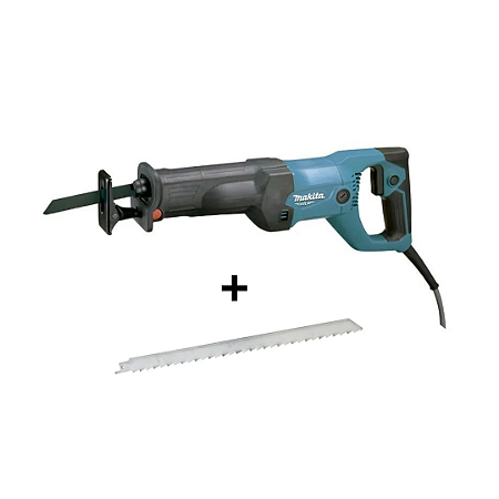 Kit Serra Sabre Elétrica M4501b + Lâmina Inox p/ carne B-10609 - Makita