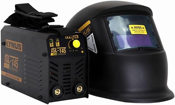 Combo Inversora De Solda Standard 100a Com Máscara De Solda - Lynus
