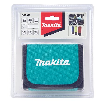 Kit De Soquetes De Impacto 3 Pecas E-12354 - Makita