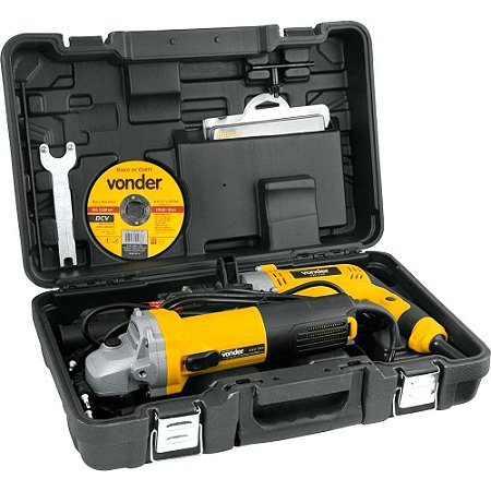 Kit Furadeira Fiv 710 + Esmerilhadeira 4.1/2" Eav 754 220v - Vonder