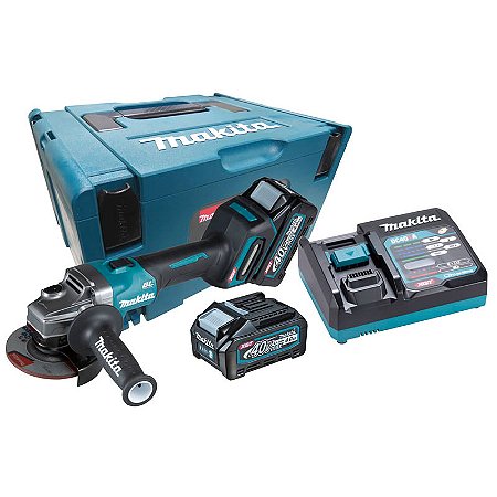 Esmerilhadeira Angular 4.1/2" A Bateria 40x Xgt GA007GM201-220v - Makita