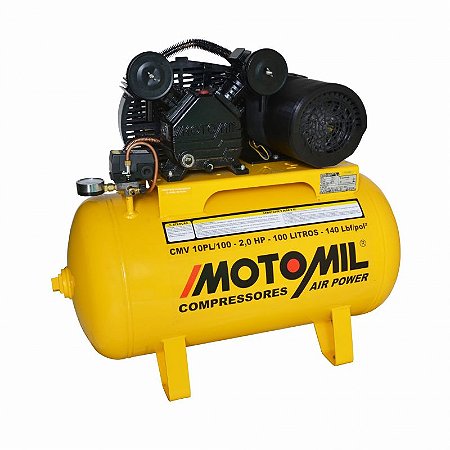 Compressor De Ar 2hp 140psi Cmv-10pl/100 - Motomil