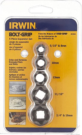 Jogo De Expansão Extrator De Parafuso E Porxa 5pc Irw Bl 394002 - Irwin