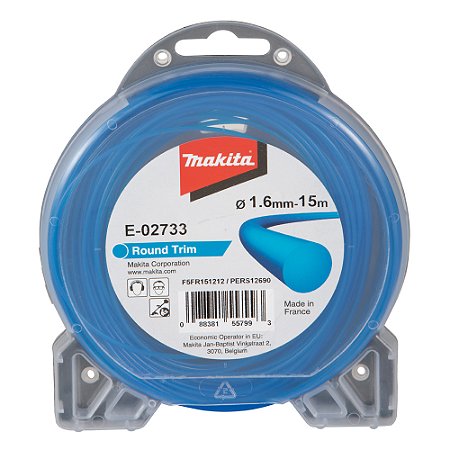 BOBINA DE FIO DE NYLON 1.6MMX15M E-02733 - MAKITA