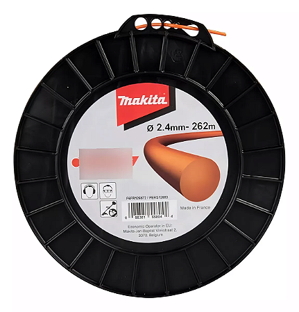 Bobina De Fio De Nylon 2.4mmx262m E-02783 - Makita