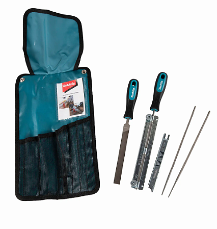 Bolsa Com Kit Para Afiacao De Corrente D-72160 - Makita