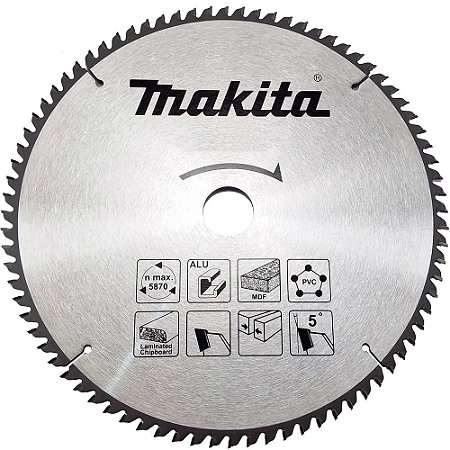 Lâmina De Serra Tct 210x30mm 60 Dentes D-63644 - Makita