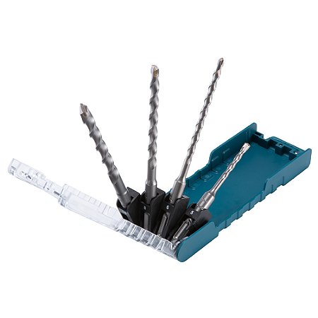Kit De Brocas Concreto Tct Sds-Plus 4pc D-74136 - Makita