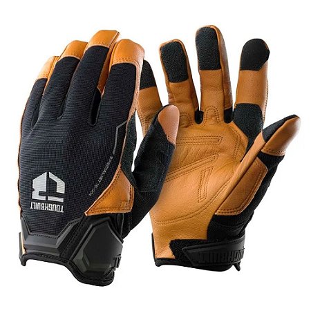 Luva De Raspa (Couro E Tecido) Specialist Leather Mid-Duty Gloves Tb-G04-M - Toughbuilt