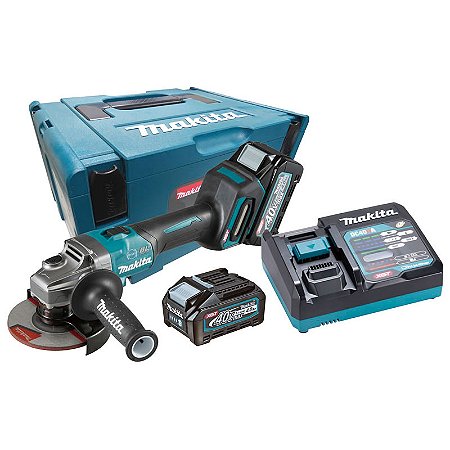 Esmerilhadeira Angular 5" Bateria 40v Xgt Ga005gm201 220v - Makita