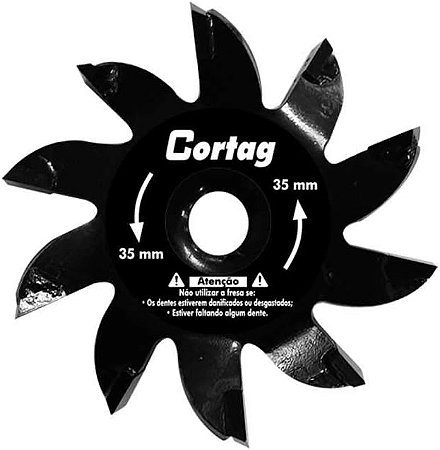 Fresa 35mm Cortador Parede Bric35 - Cortag
