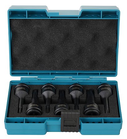 Conjunto De Soquetes De Impacto Torx T30 A T70 7pc E-23628 - Makita