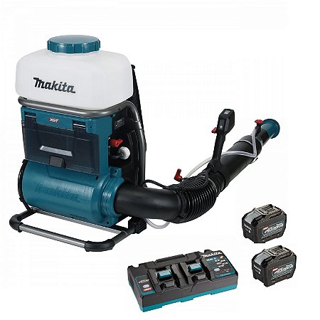 Atomizador A Bateria 40v Xgt Pm001gz – Makita Com 2 Baterias 8.0ah E Carregador Duplo
