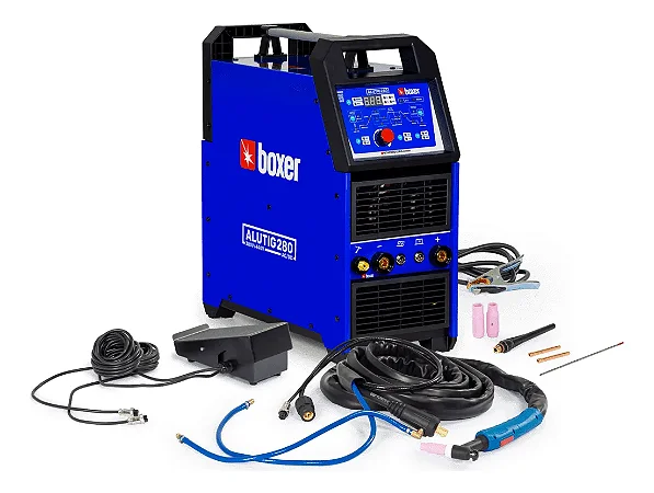 Maquina De Solda Alutig280 Ac/Dc Tig 280a Pulsado 380v/440v - Boxer