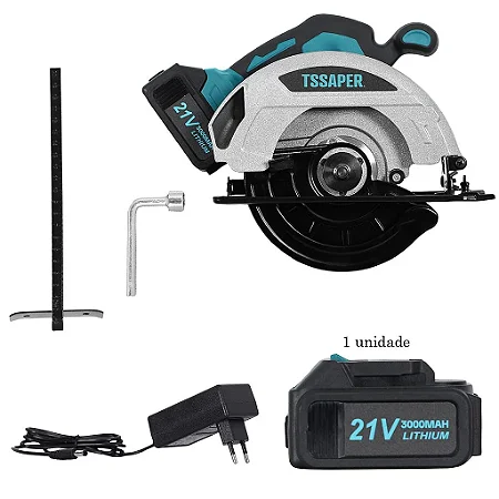 Serra Circular 150mm Bateria 21v 3000mah Tssc21v - Tssaper