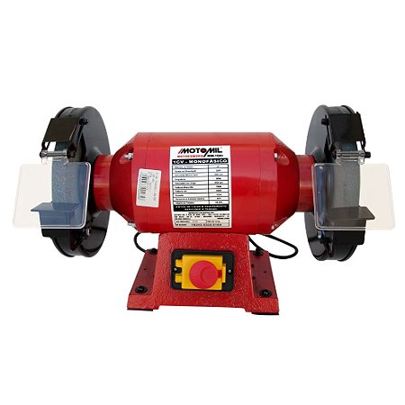 Moto Esmeril Mm-100i 8" 1hp 220v - Motomil