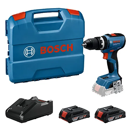 Parafusadeira/Furadeira Impacto Gsb 18v-65 + Maleta + 2bat 2.0ah - Bosch