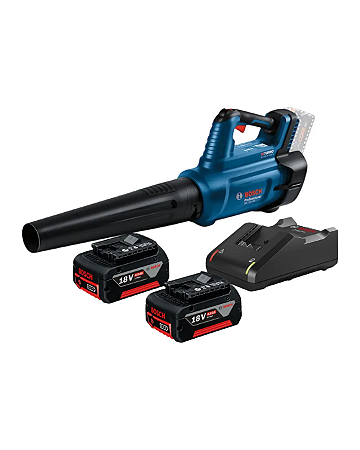 Soprador Gbl750 + 2 Baterias + Carregador Bosch Azul 18v