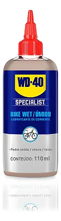 Lubrificante Wd-40 Bike Wet Pedal Úmido 110ml