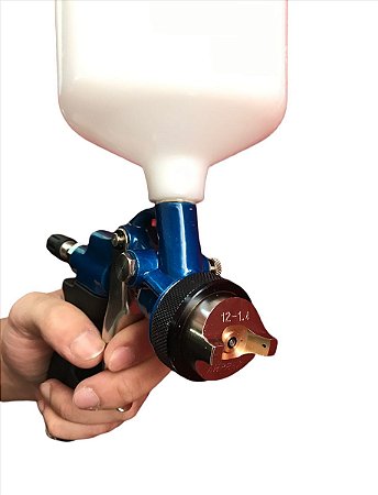 Pistola Para Pintura 1,4mm Caneca 600ml 12x