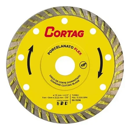 Disco Diamantado Turbo Porcelanato Flex