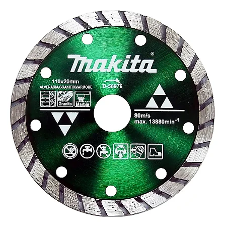 Disco Diamantado 110x20mm Turbo D-56976 Makita