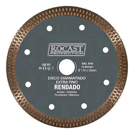 Disco Diamantado Rendado Extrafino