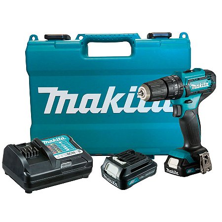 Parafusadeira Furadeira De Impacto Hp333 Makita 2 Baterias