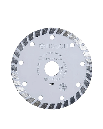 Disco Corte Diamantado Multimaterial 4.3/8 110x20mm Bosch