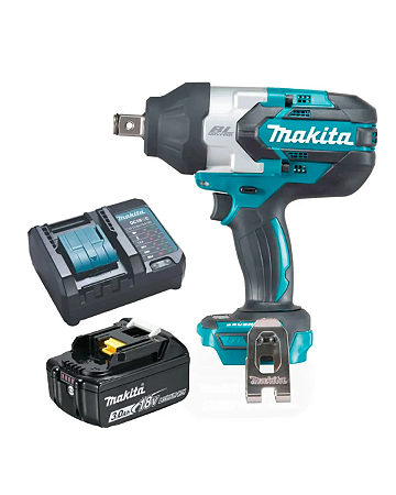 Chave De Impacto Dtw1001 + Bateria E Carregador Makita