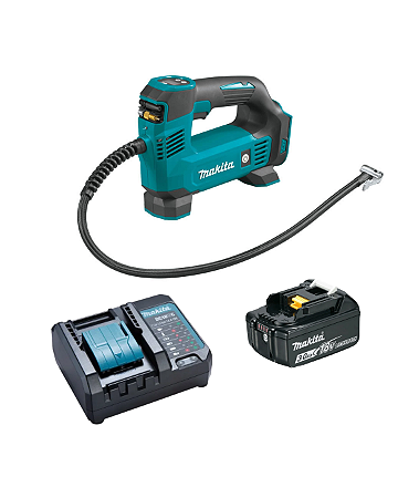 Compressor De Ar Portátil Dmp180z + Bat. E Carr. Makita