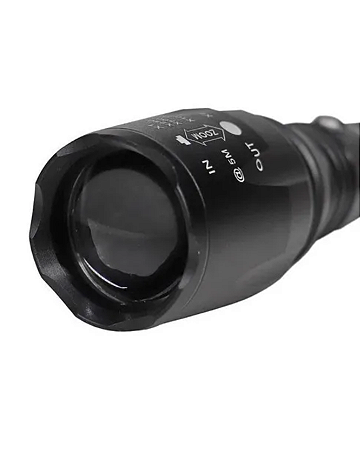 Lanterna Tática Militar Com Zoom 351,0005 - Noll