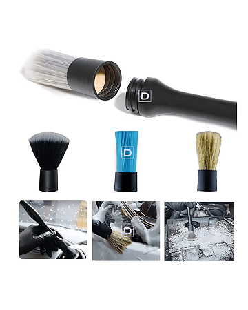 Pincel 4 Em 1 Sigma Tools Para Detalhamento Automotivo