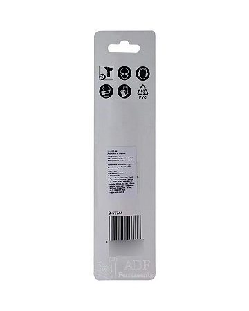 Adaptador Soquete 1/4 Sext X 1/2 Quadrado Longo 150mm Makita